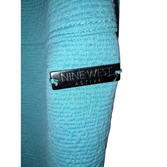 Nine West Active Lounge Set Womens Large Mint Green Textured 2PC Top & Bottom - Picture 11 of 14